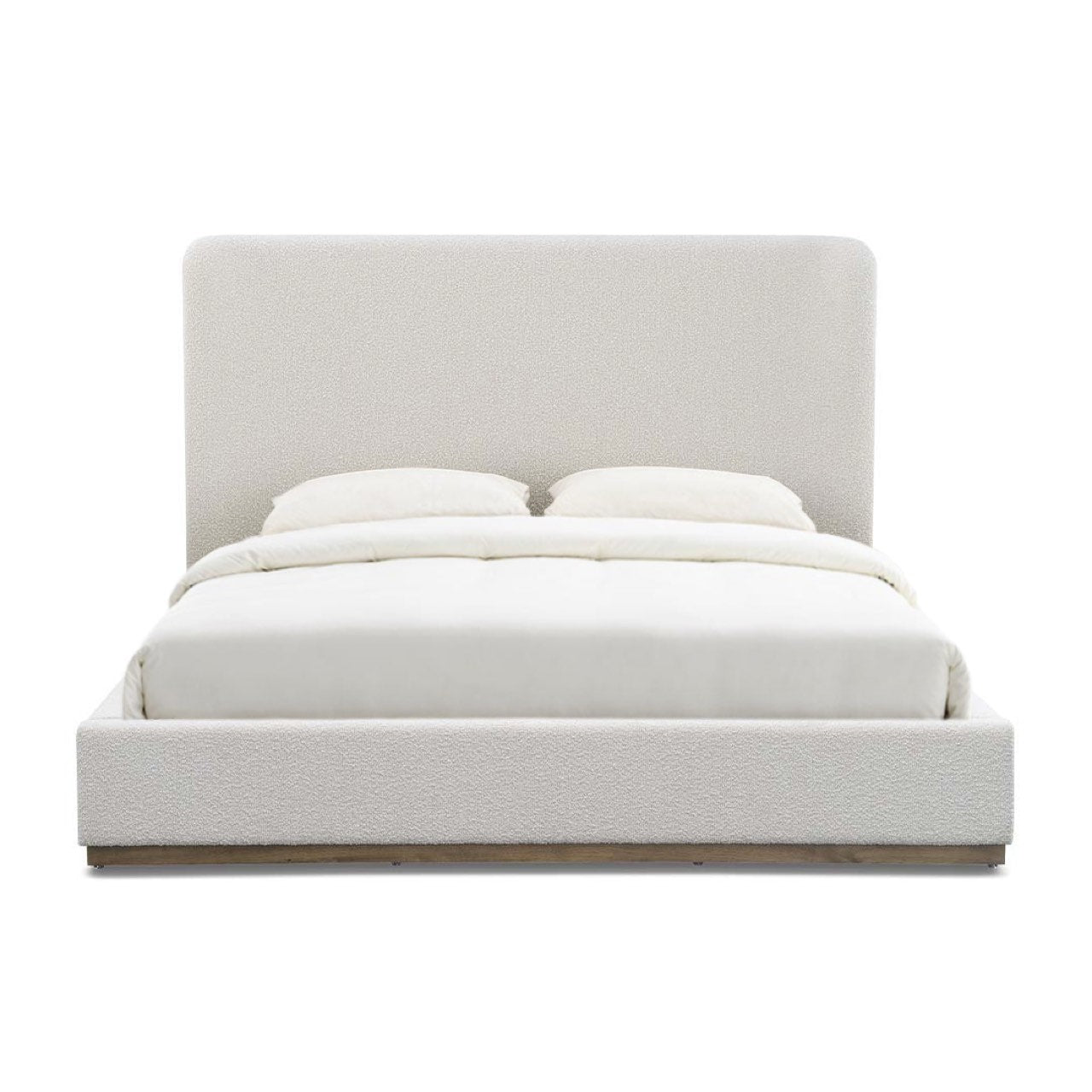 Faye King Bed - Off White