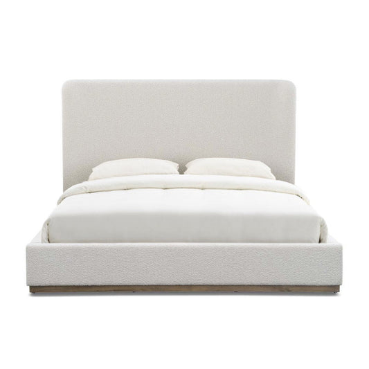 Faye King Bed - Off White
