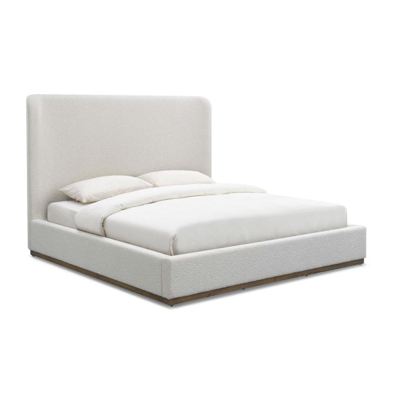 Faye King Bed - Off White