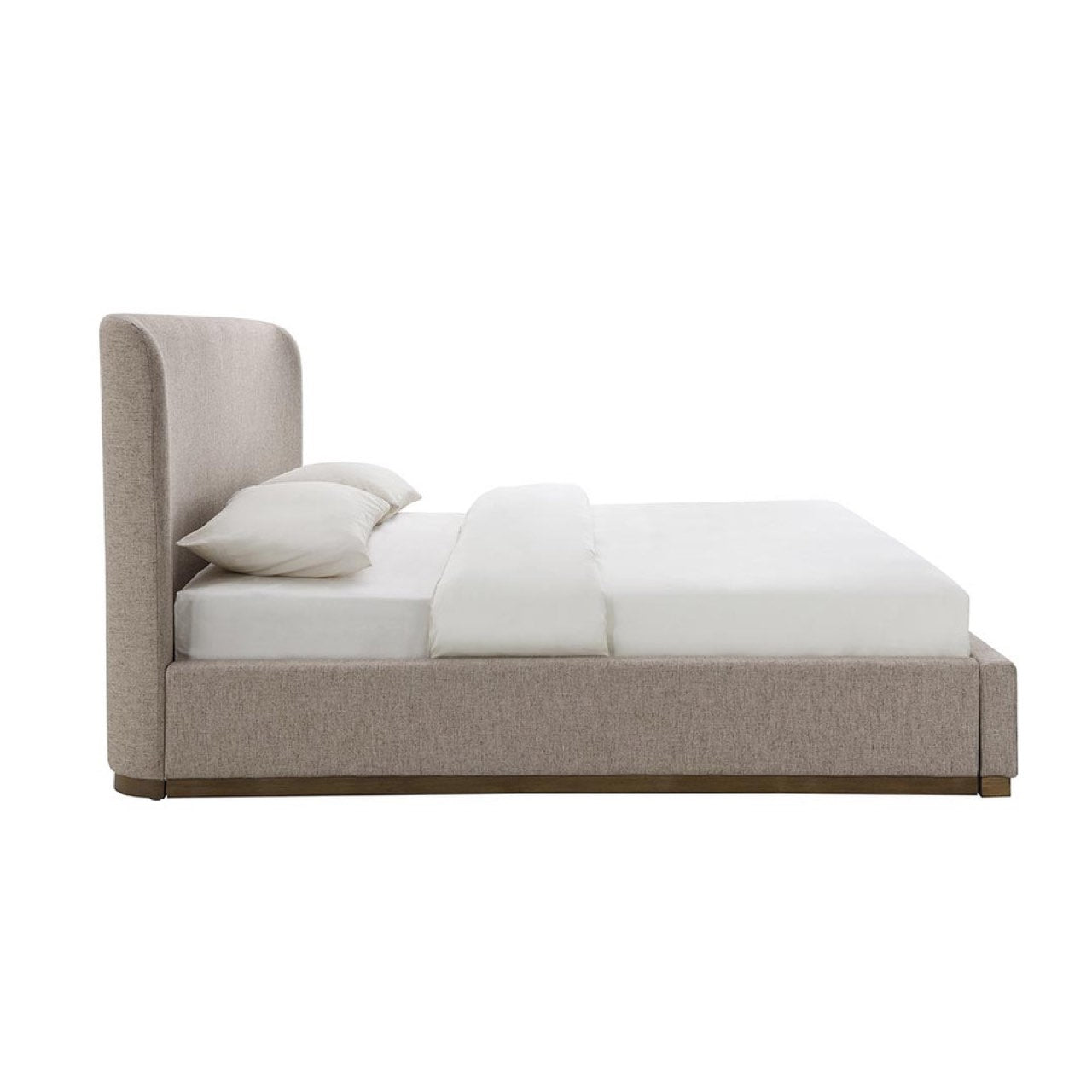 Faye Queen Bed Short - Perfect Taupe