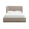 Faye Queen Storage Bed Short - Perfect Taupe