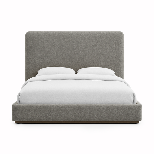 Faye Queen Storage Bed - Velvet Sandstorm