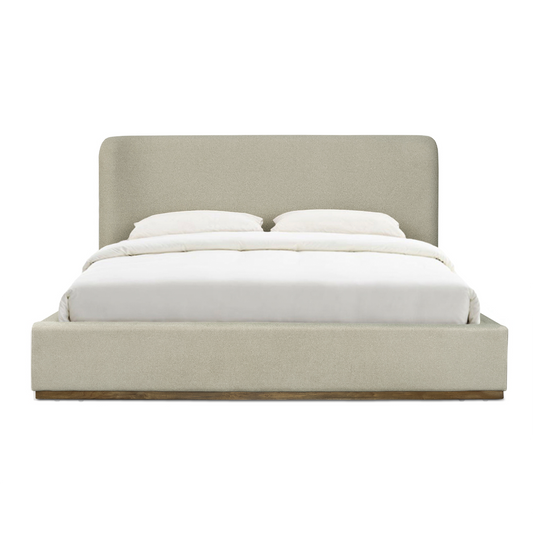 Faye King Storage Bed - Velvet Sandstorm
