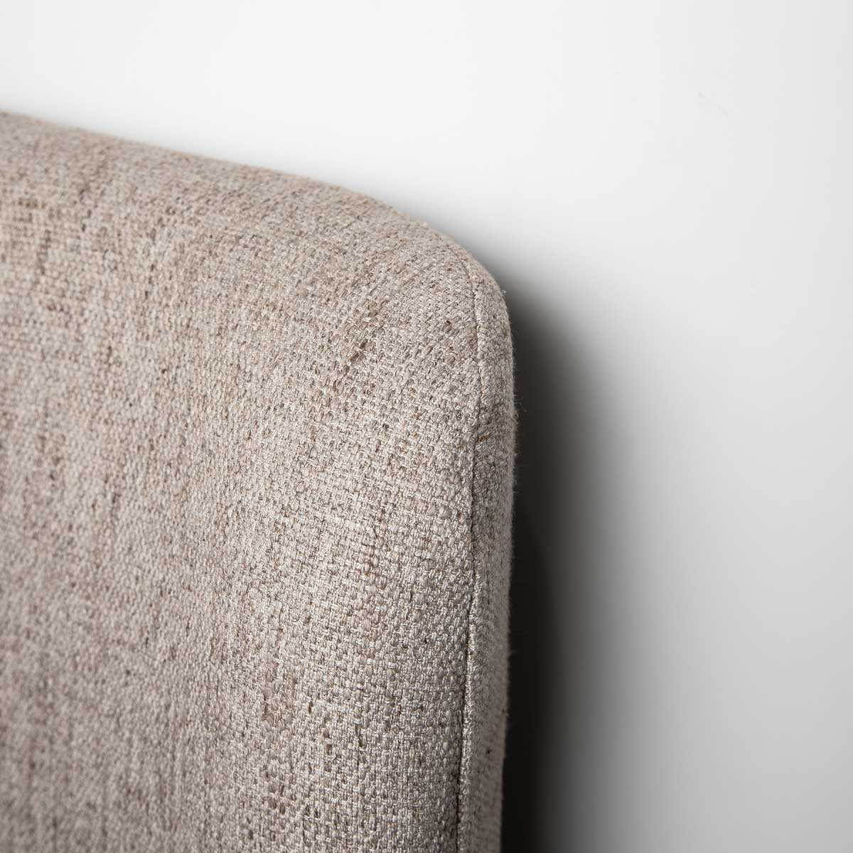 Faye King Storage Bed Short - Perfect Taupe