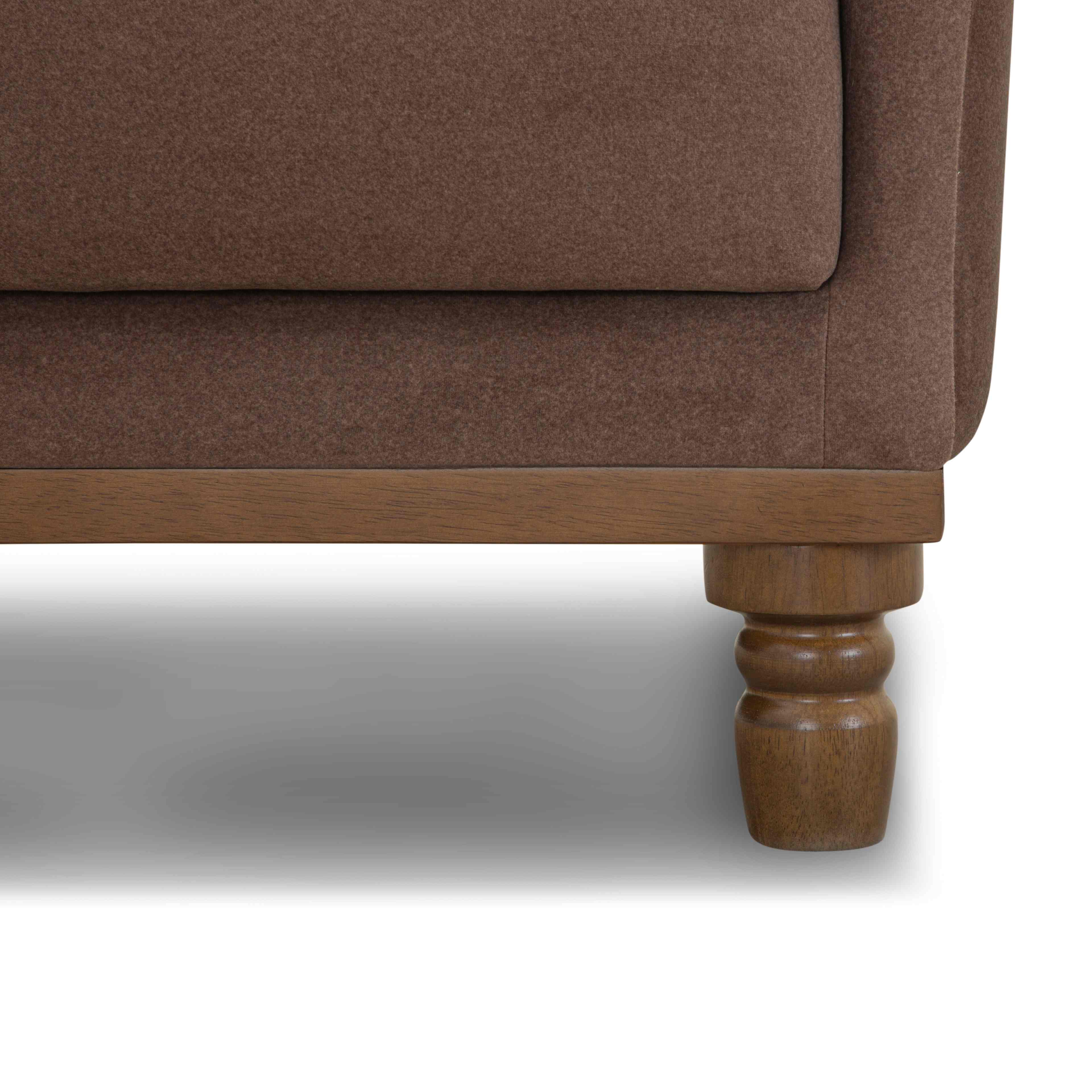 February Accent Chair - Velvet Coffee