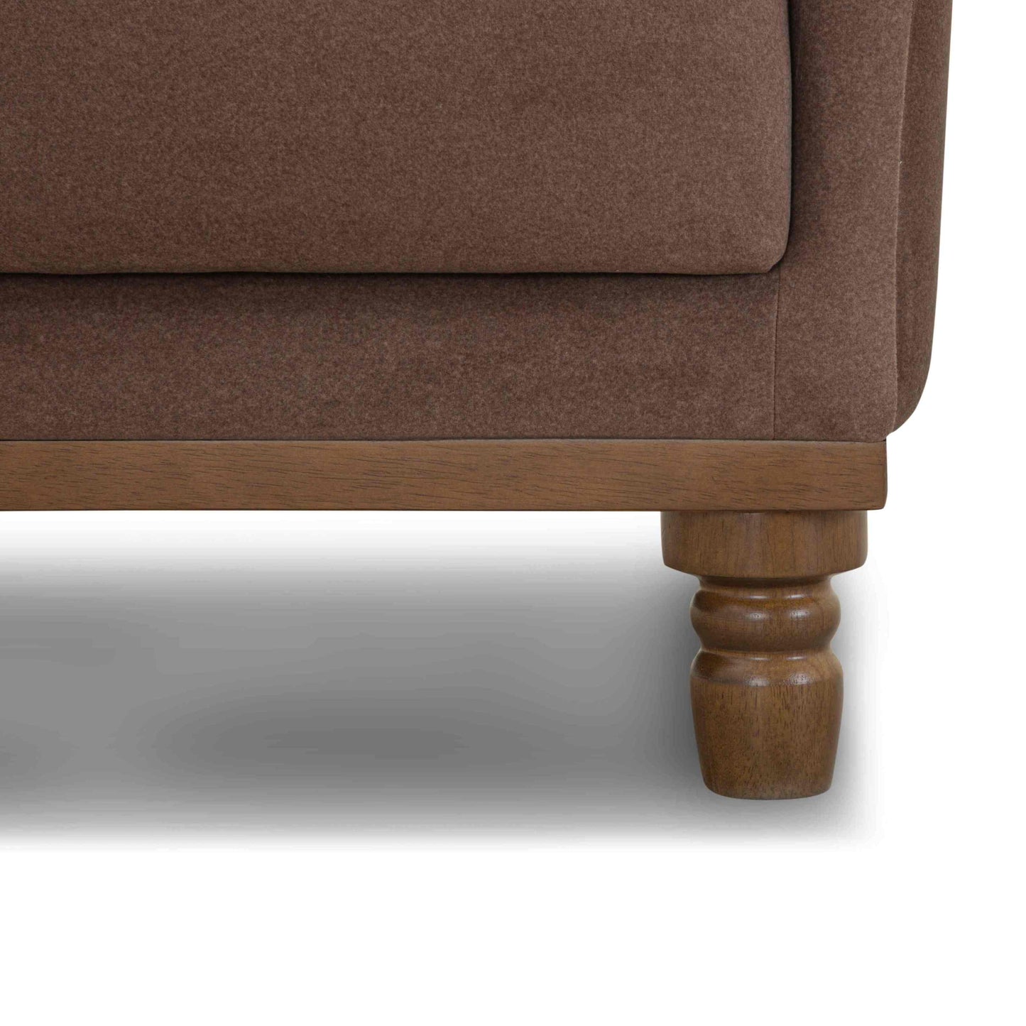 February Accent Chair - Velvet Coffee
