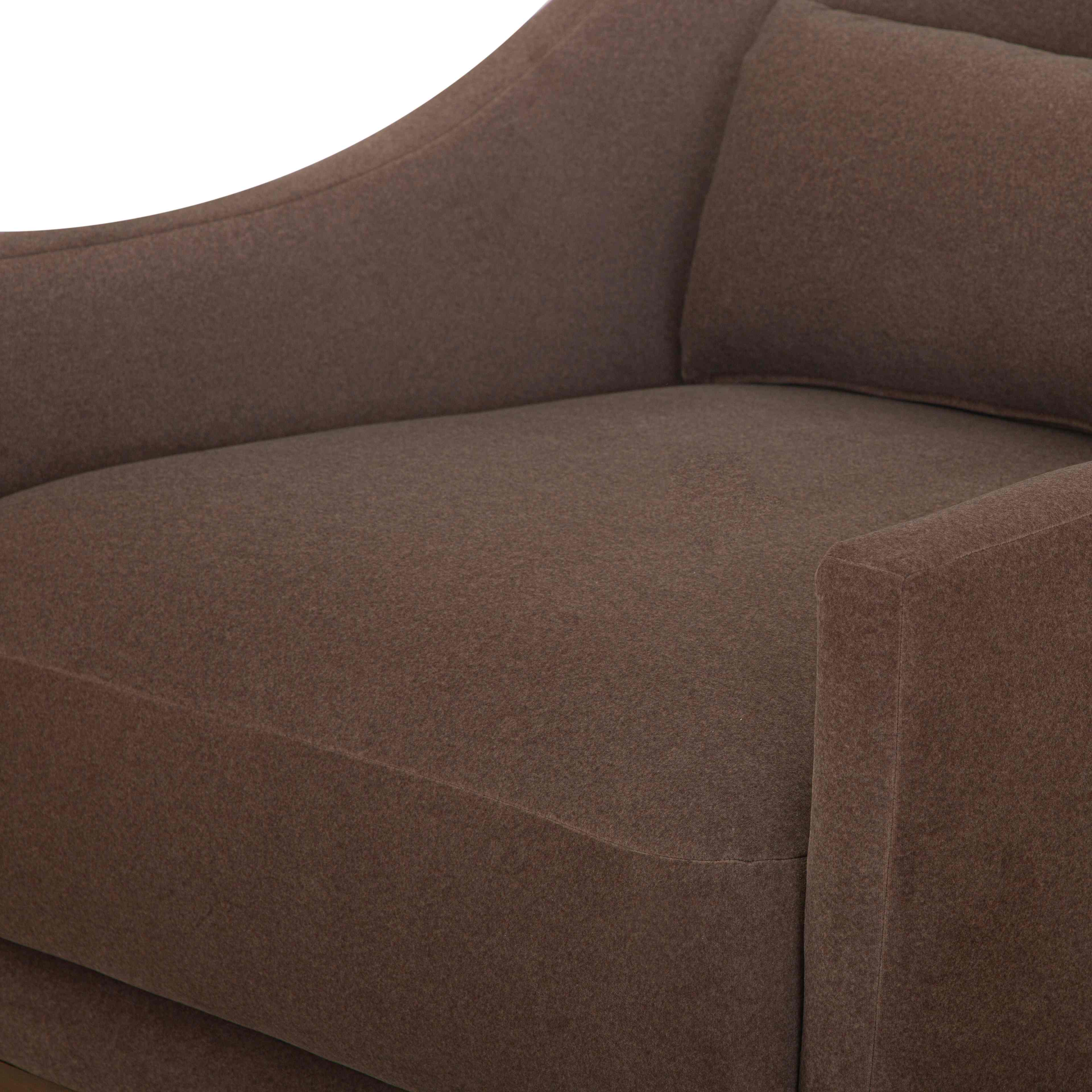 February Accent Chair - Velvet Coffee