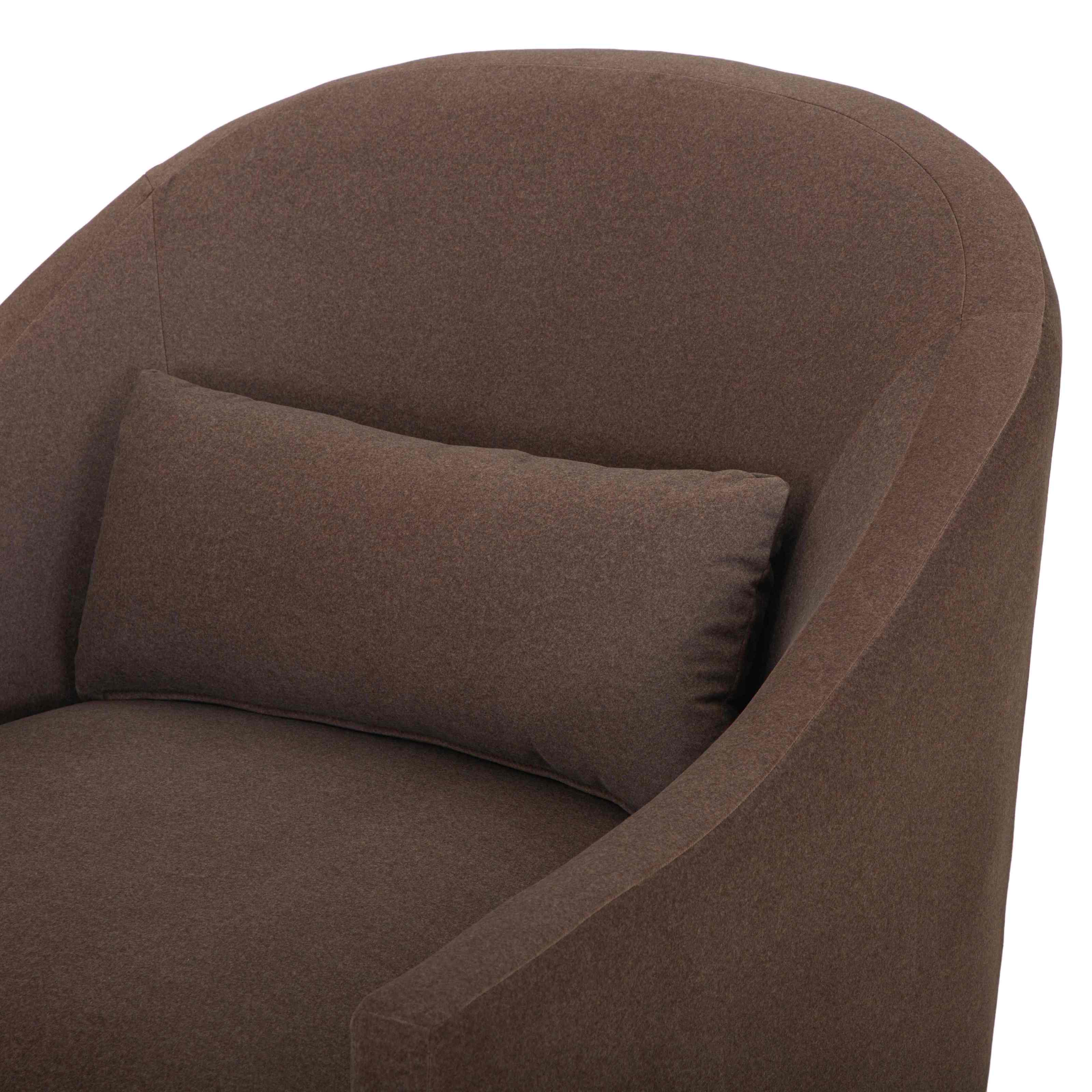 February Accent Chair - Velvet Coffee