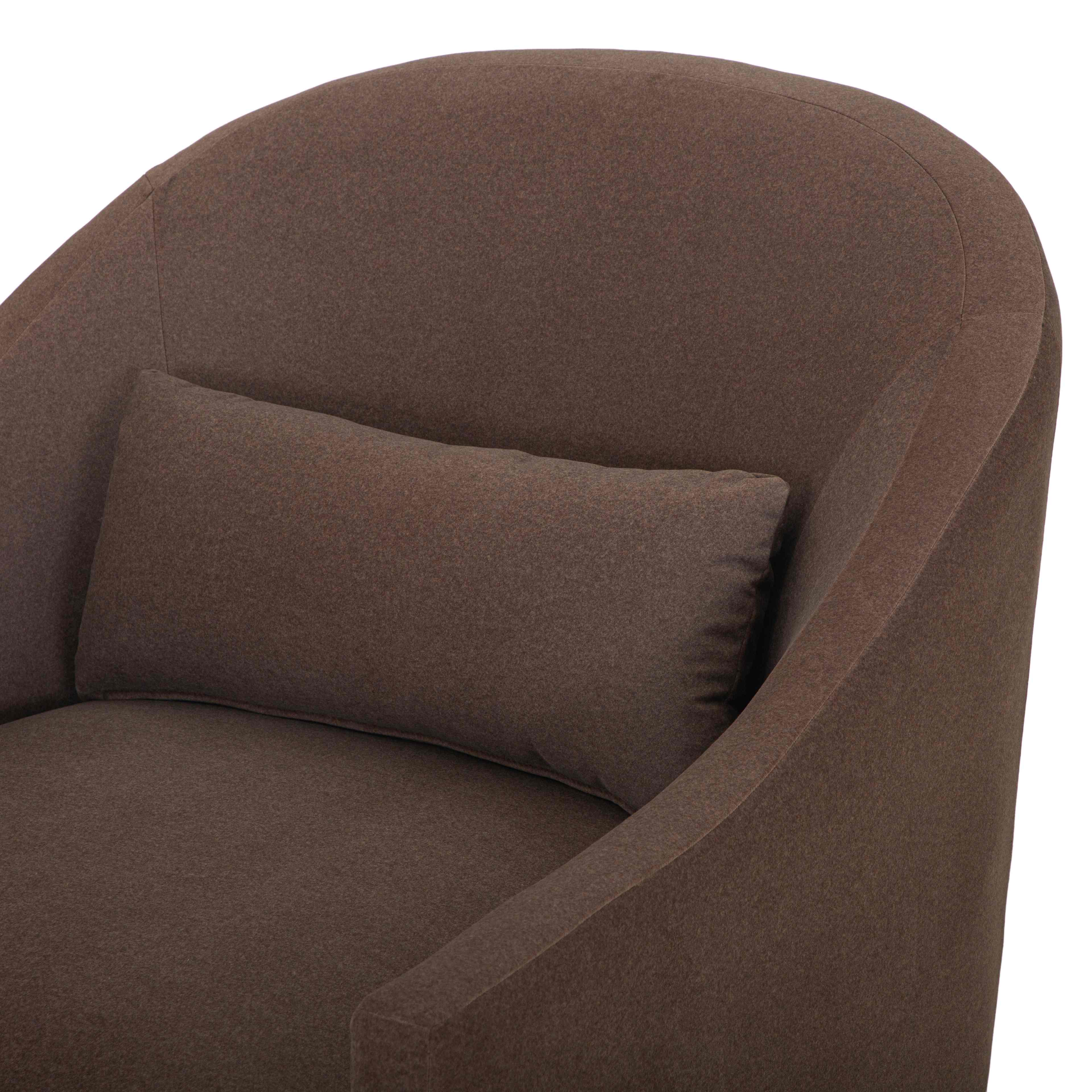 February Accent Chair - Velvet Coffee