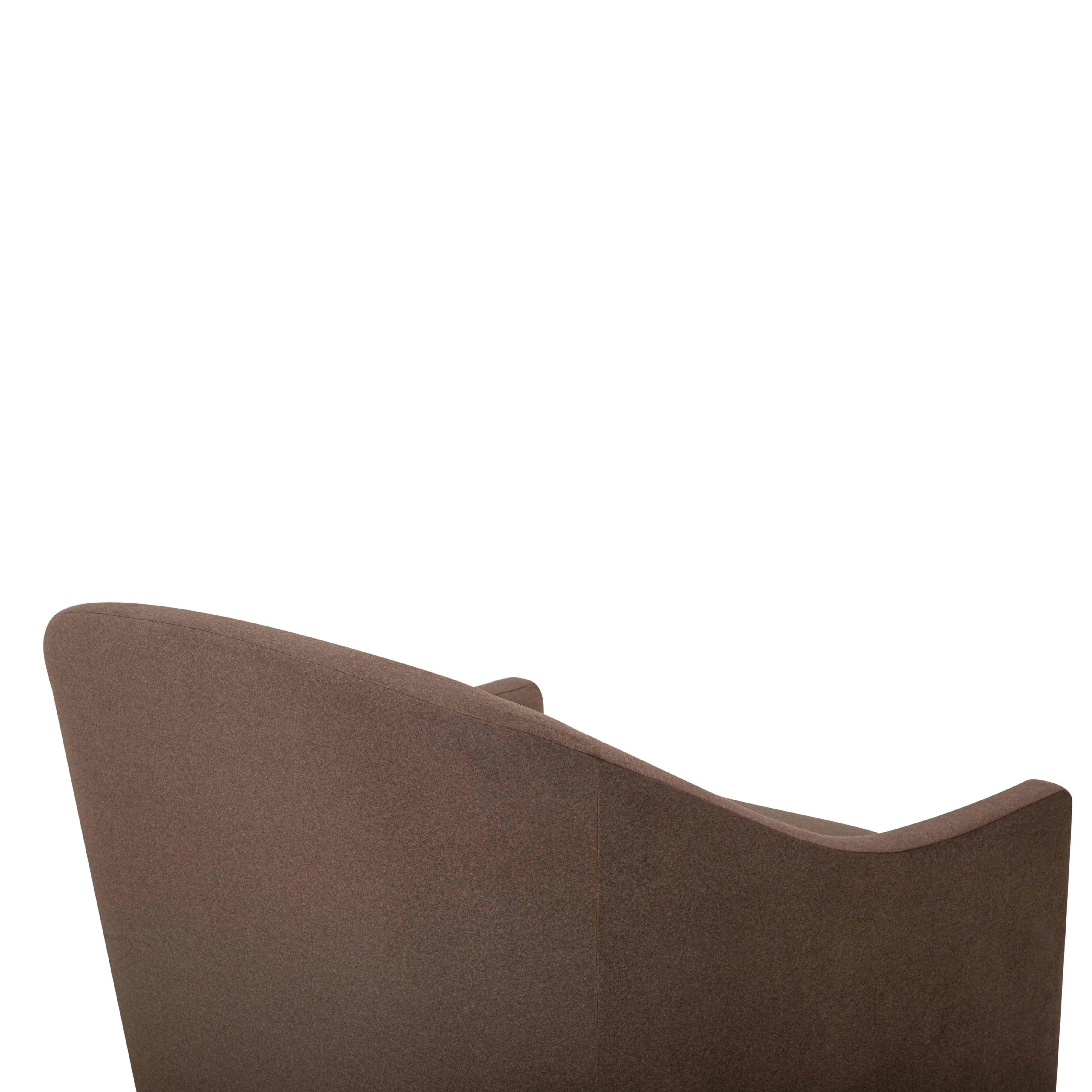 February Accent Chair - Velvet Coffee