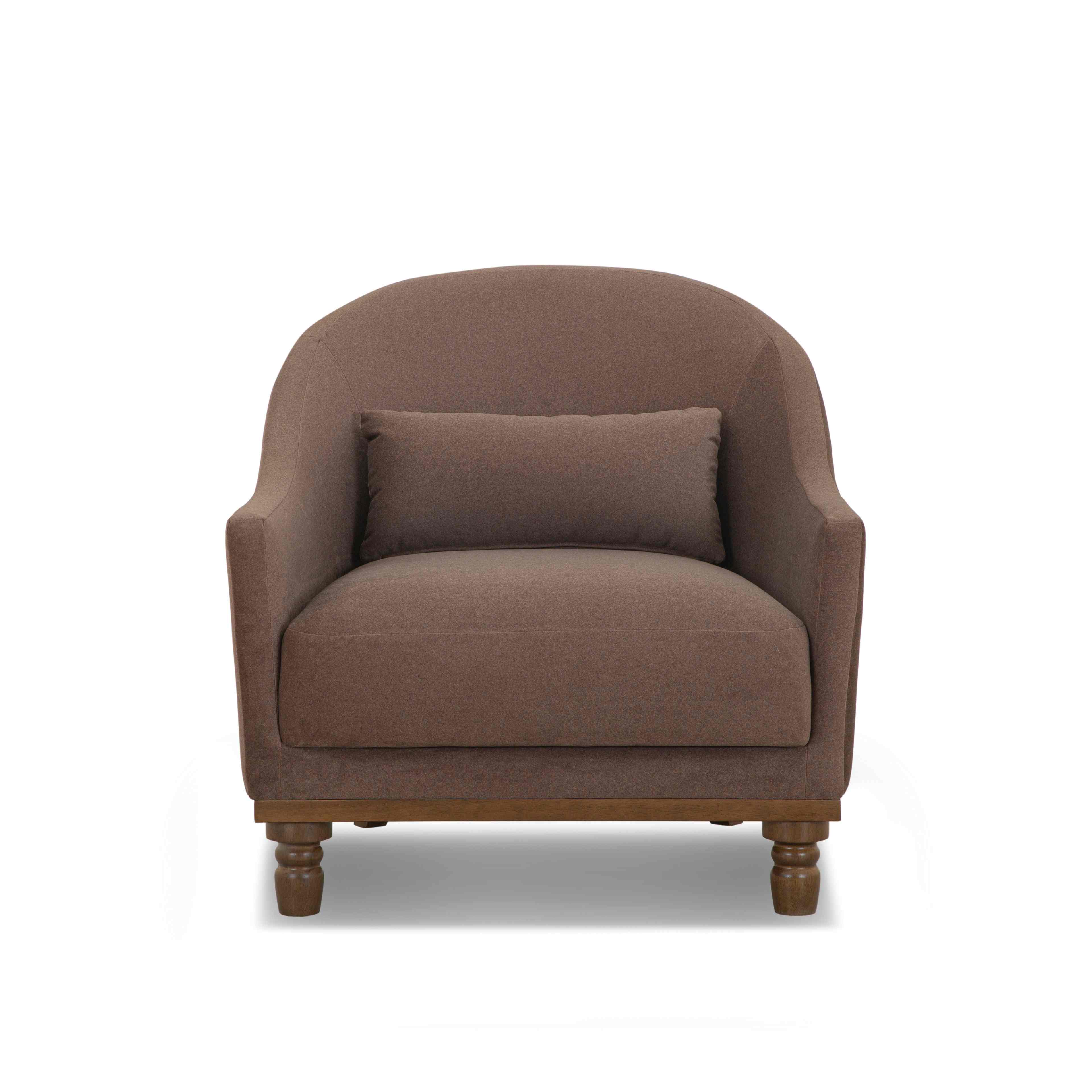 February Accent Chair - Velvet Coffee