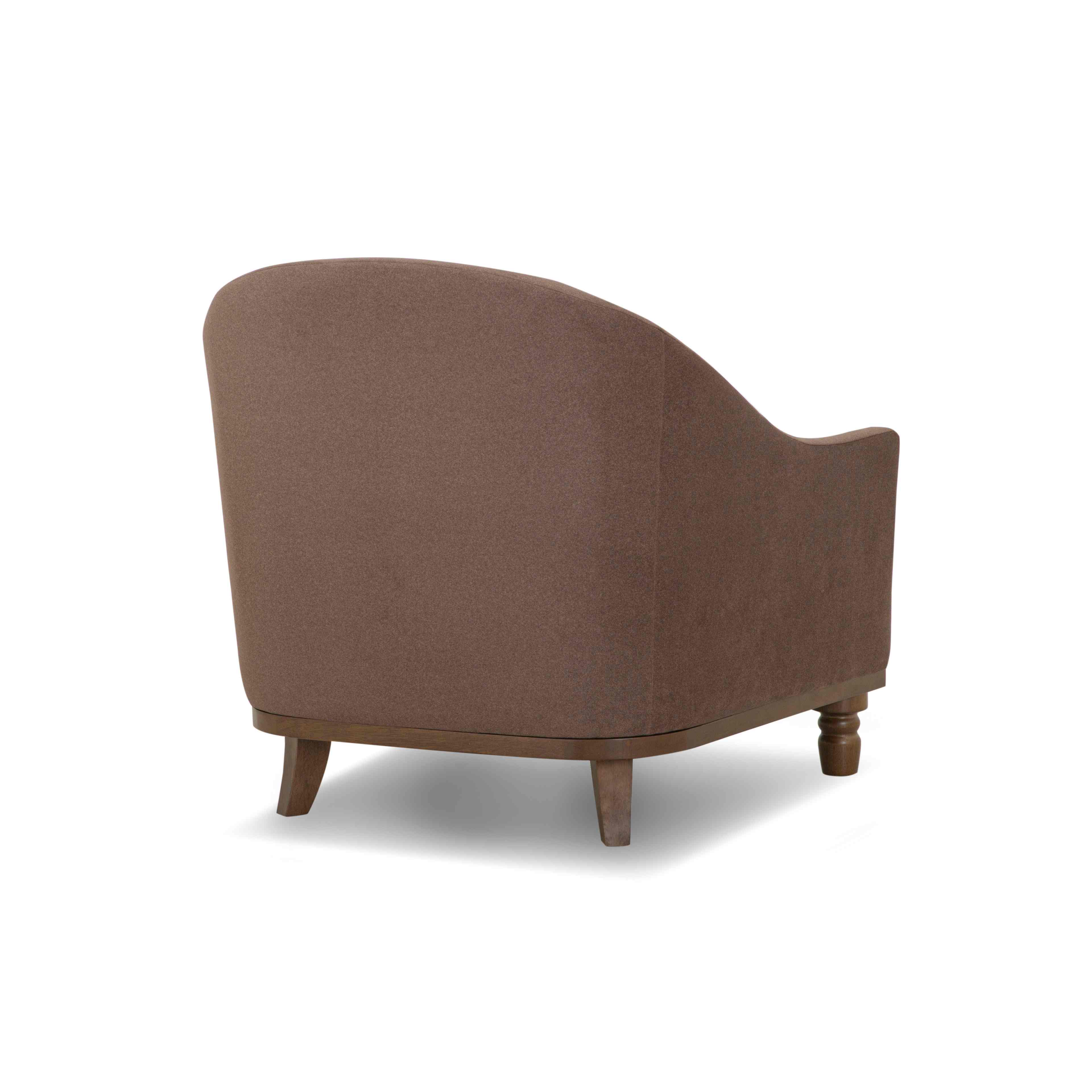 February Accent Chair - Velvet Coffee