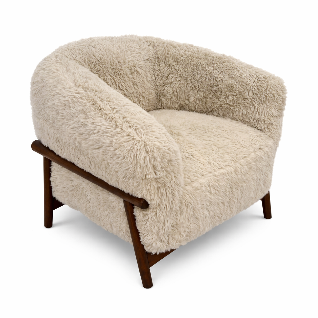 Fergie Accent Chair - Downy Cream