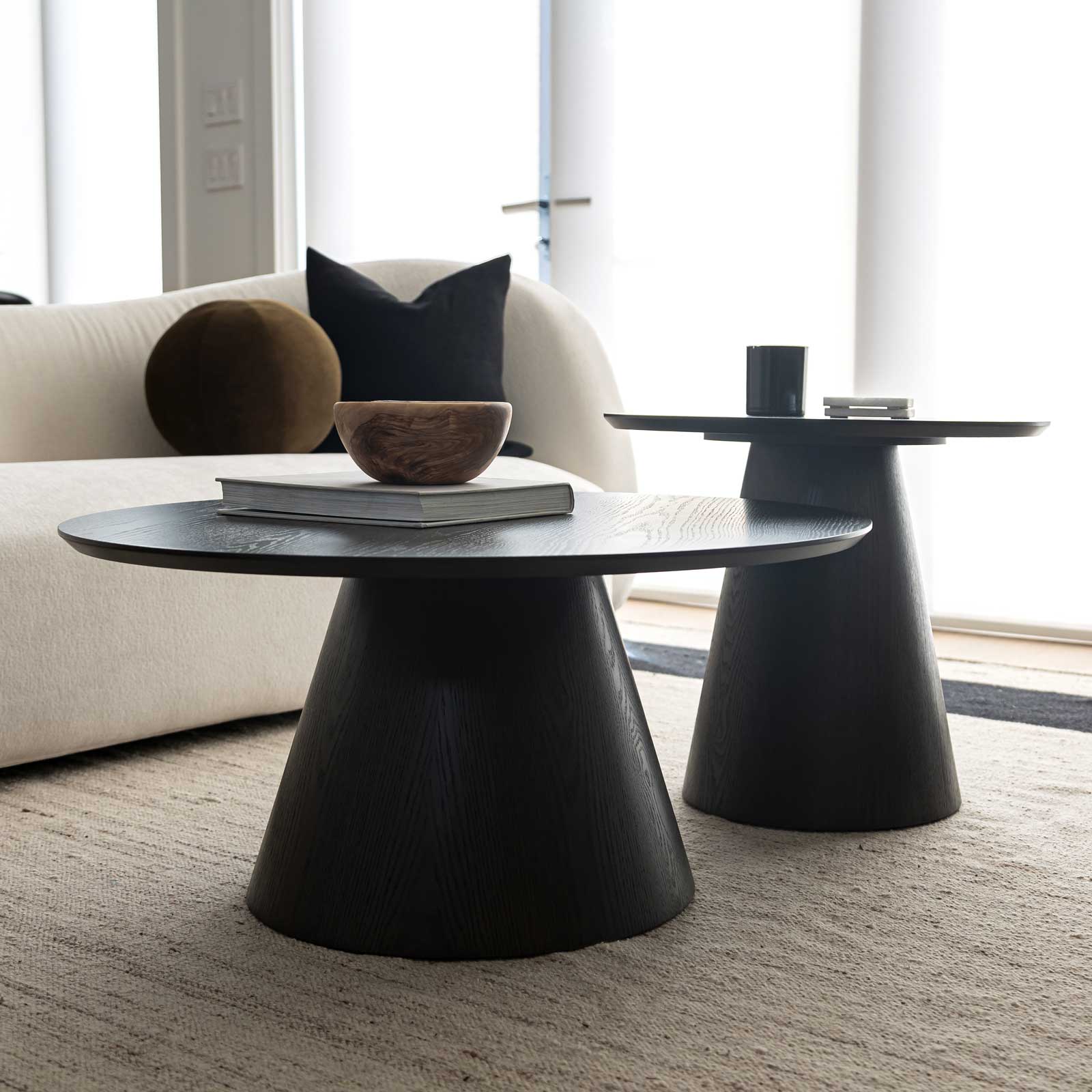 Fete Table Set - Smoked Black