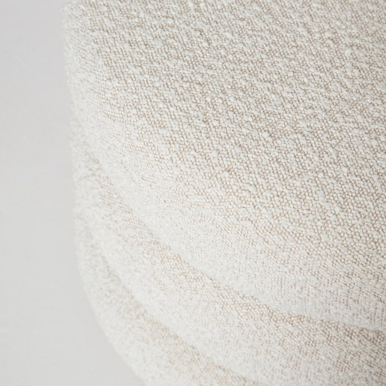 Fiel Ottoman - Off White Boucle - S