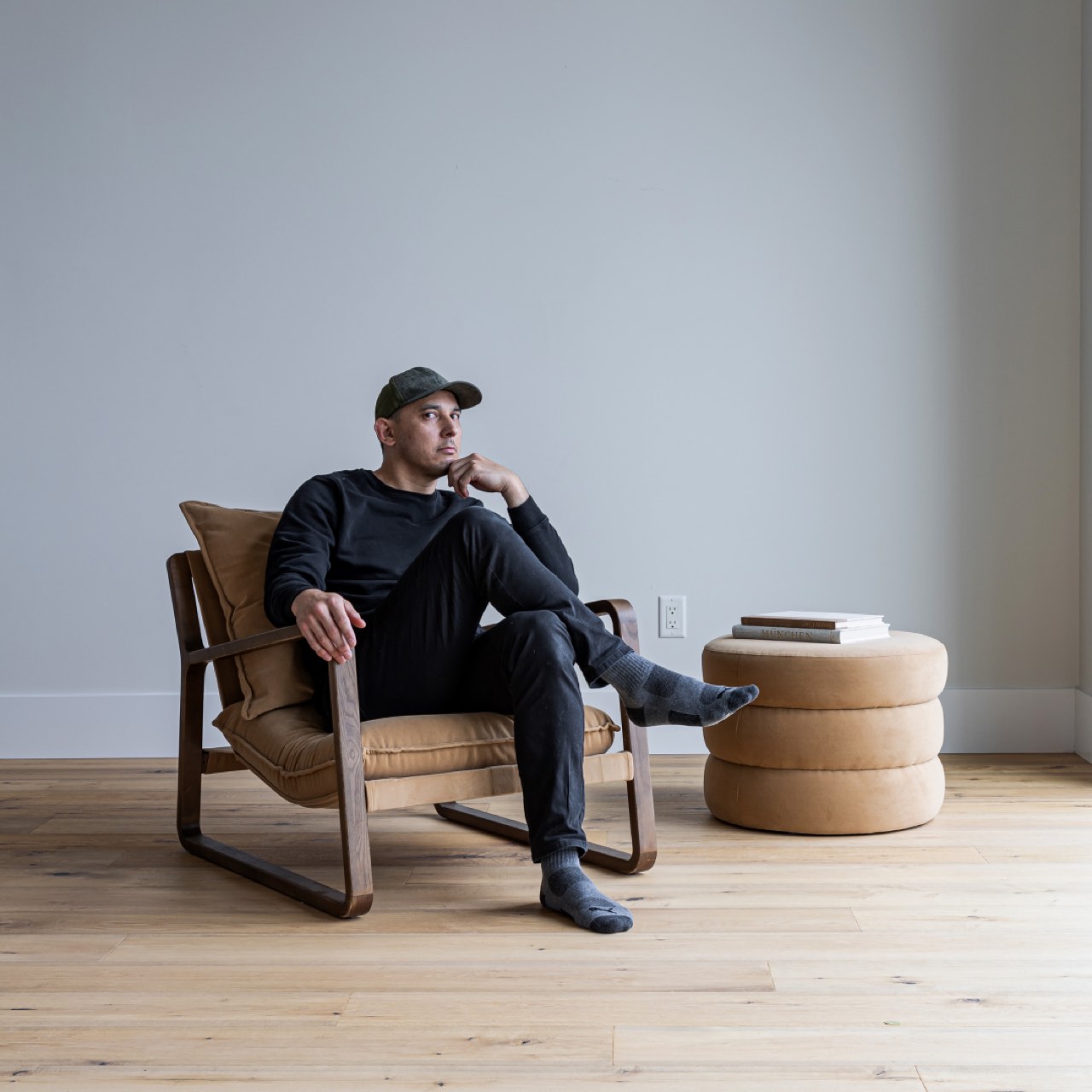 Finn Sling Chair - Camel