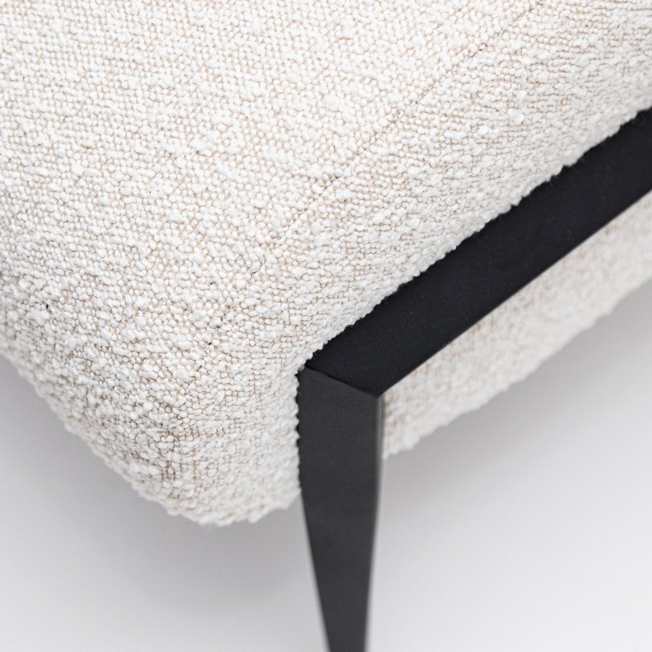 Fisher Bench - Off White Boucle