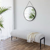 Fisher Bench - Off White Boucle