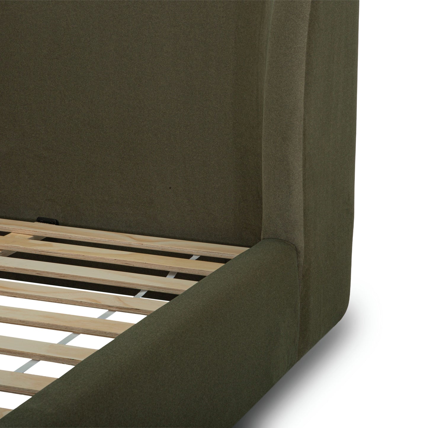 Fizz Queen Bed - Velvet Fern