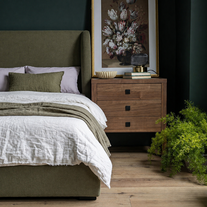 Fizz King Bed - Velvet Fern