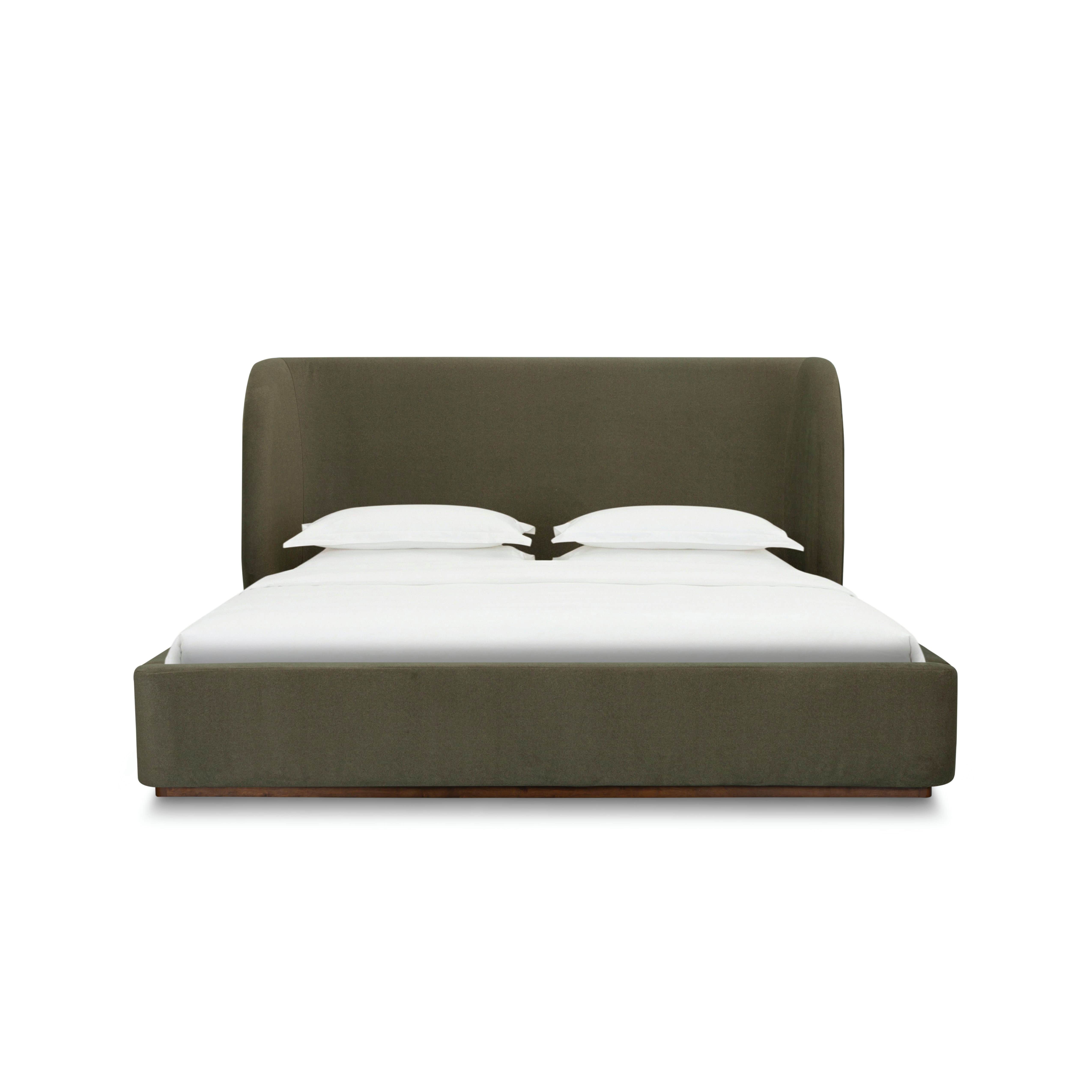 Fizz King Bed - Velvet Fern