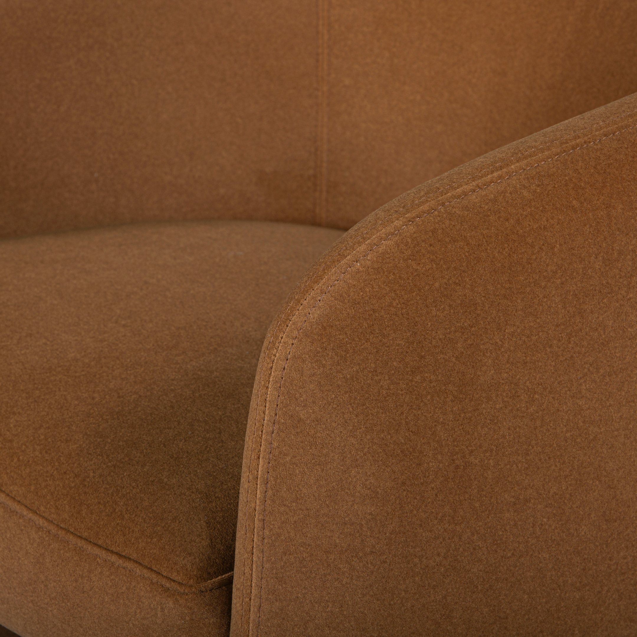 Fleur Chair - Velvet Walnut