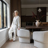 Fleur Chair - Buff