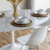 Flute Dining Table - Oval