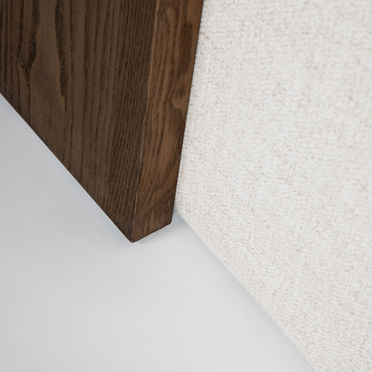 Forest Coffee Ottoman - Cream and Dark Brown