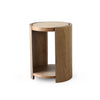 Forma End Table - Rustic Oak