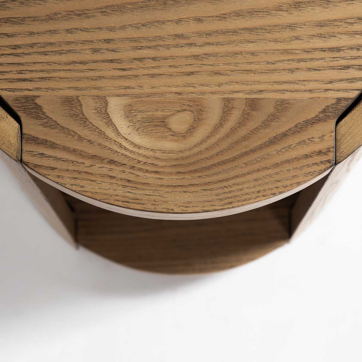 Forma End Table - Rustic Oak