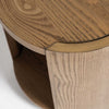 Forma End Table - Rustic Oak