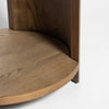 Forma End Table - Rustic Oak