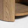 Forma End Table - Rustic Oak