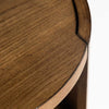 Forma End Table - Smoked Chestnut