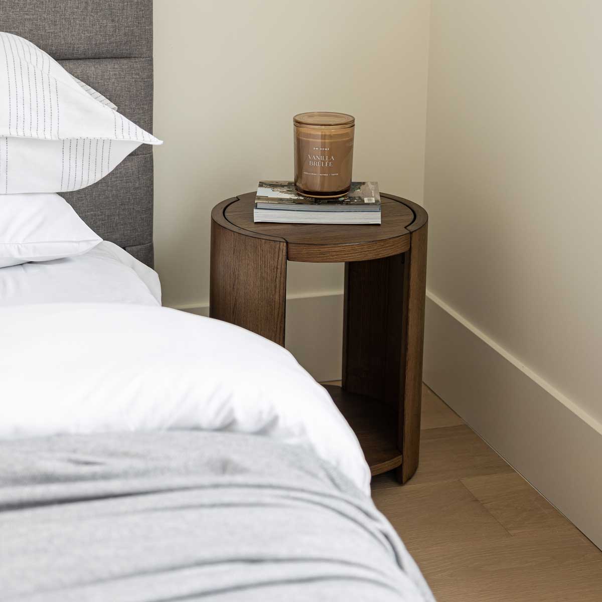 Forma End Table - Smoked Chestnut