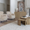 Forma Nesting Coffee Tables (Set of 2) - Rustic Oak