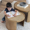 Forma Nesting Coffee Tables (Set of 2) - Rustic Oak