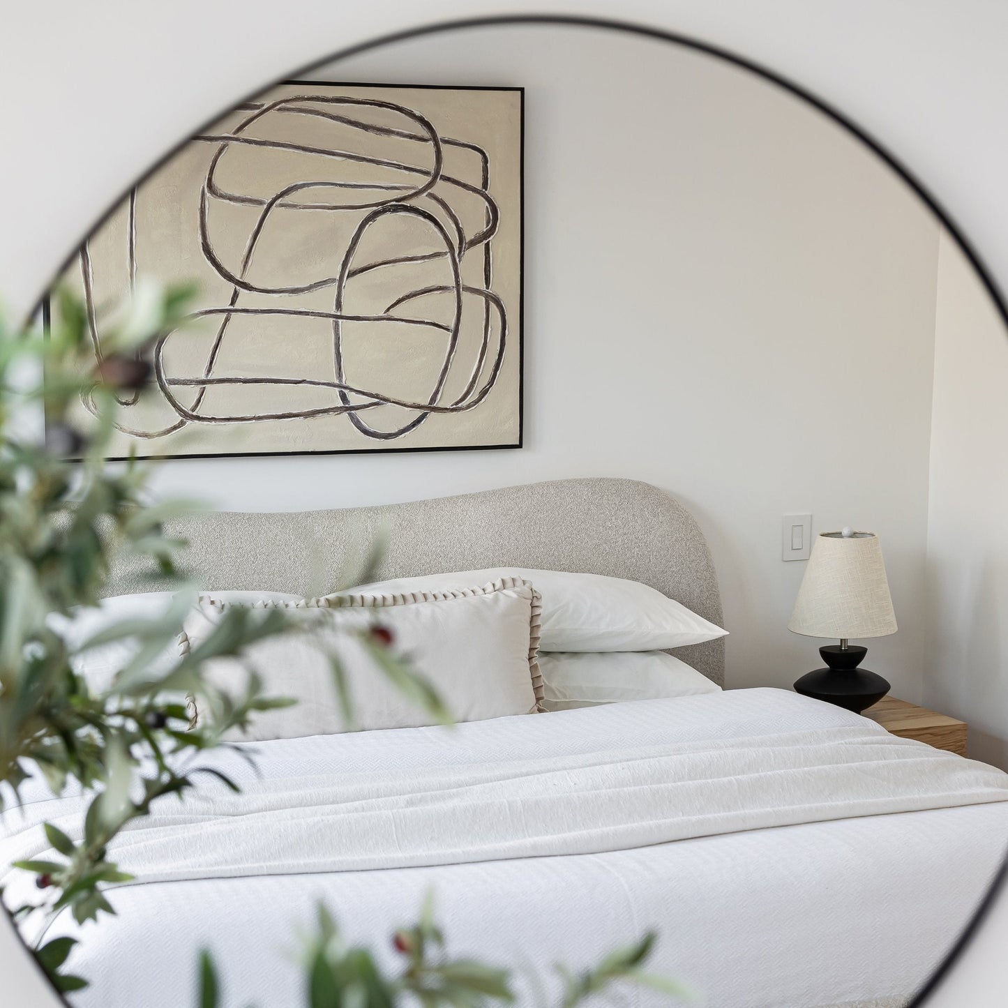 Fox Queen Bed - Buff
