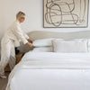 Fox King Bed - Buff