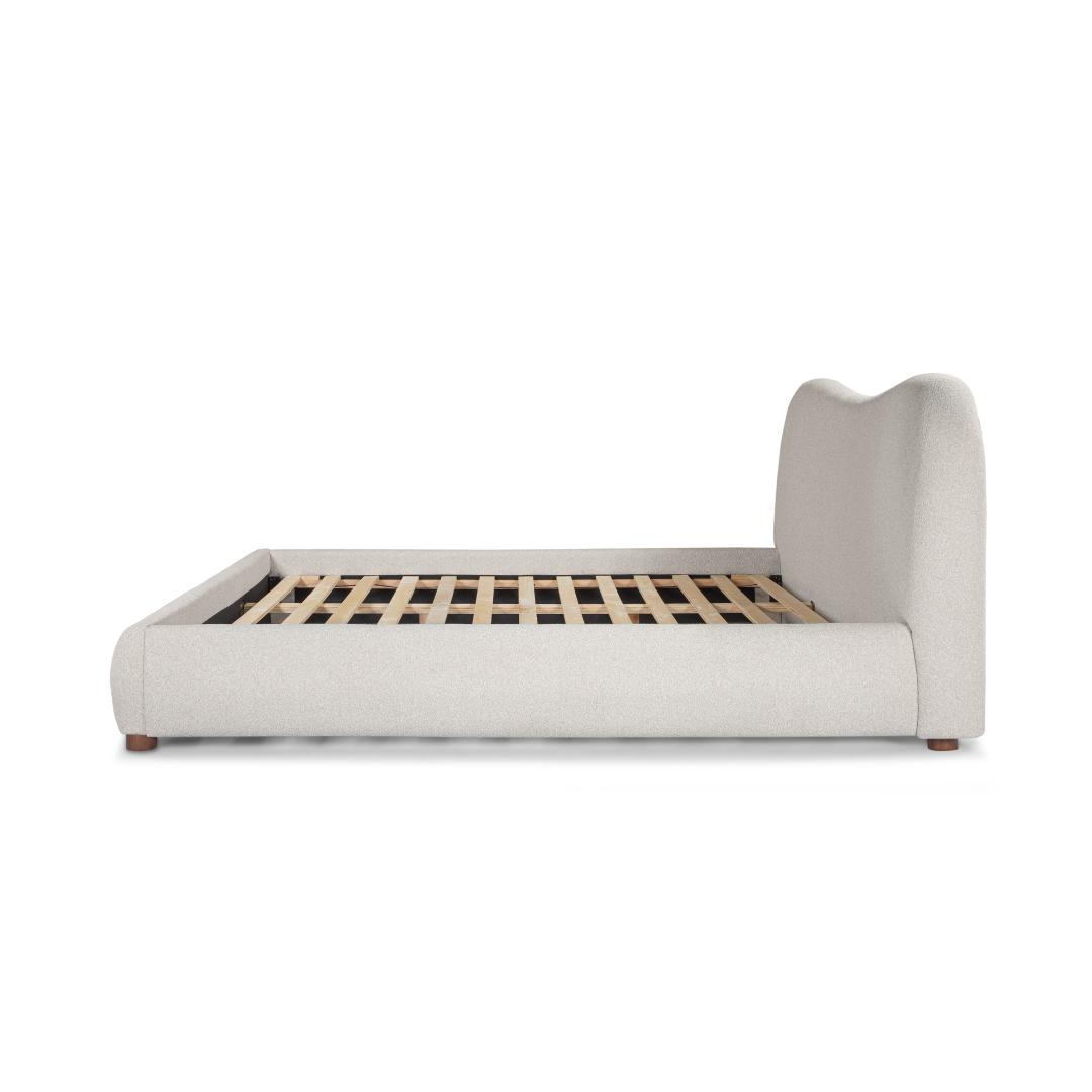 Fox King Bed - Buff