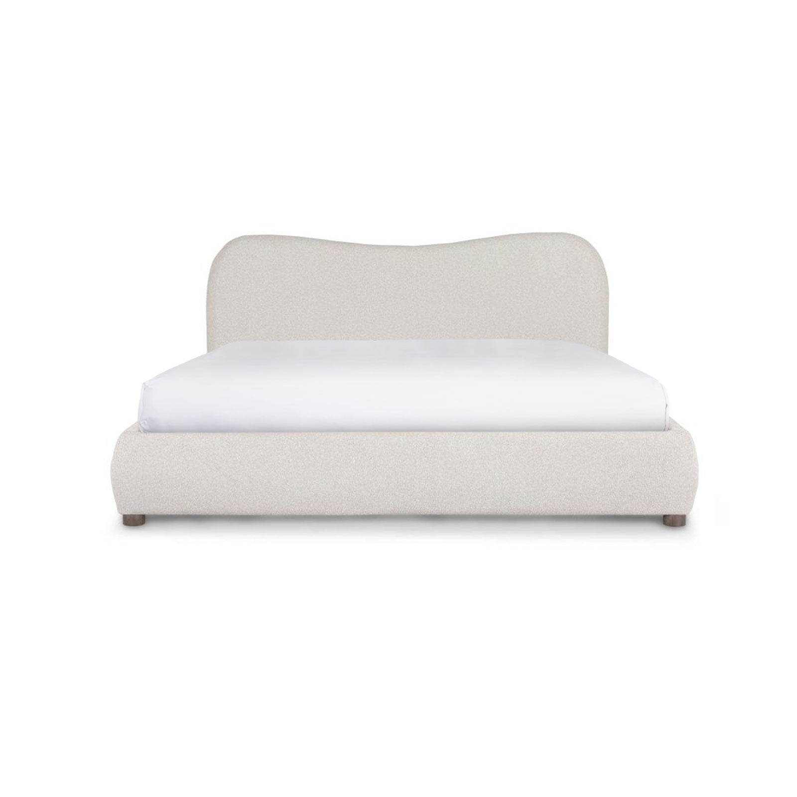 Fox King Bed - Buff