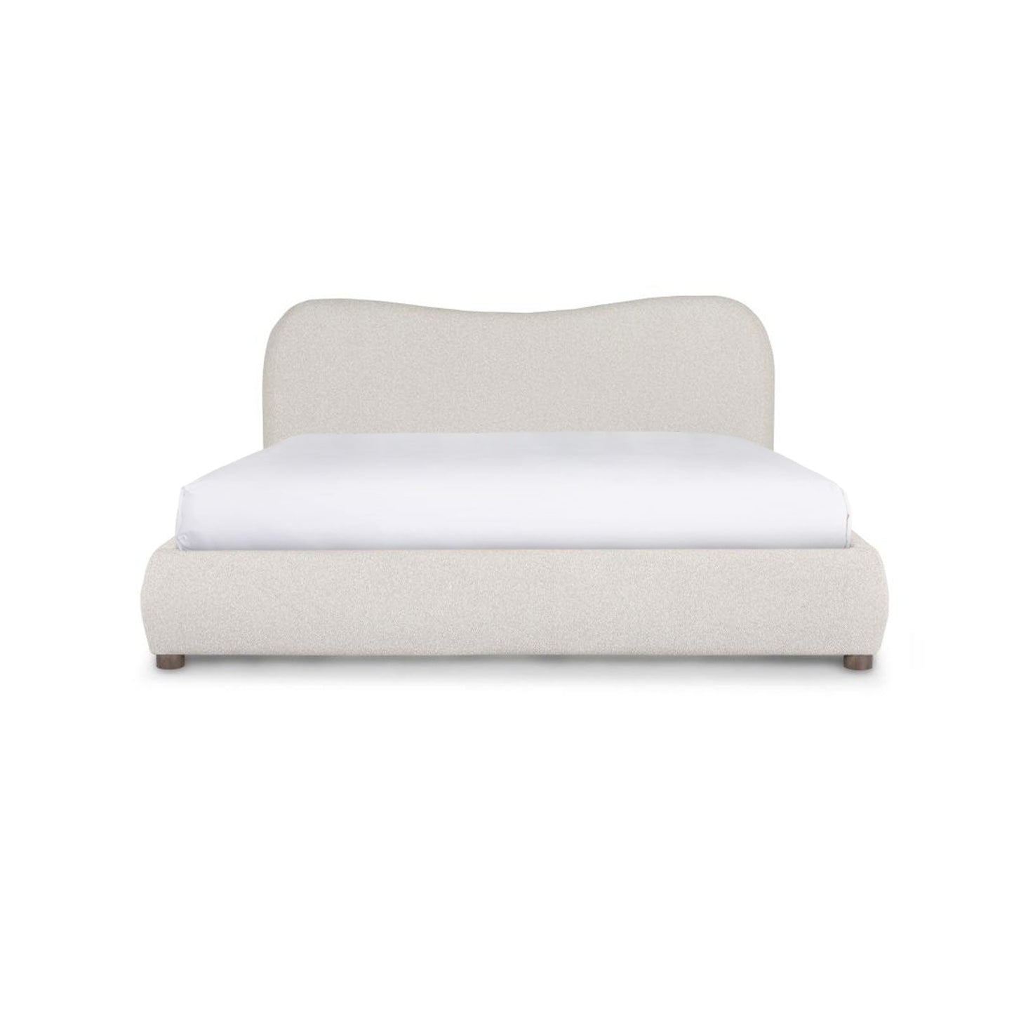Fox King Bed - Buff