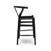 Frida Counter Stool - Black with Black Seat