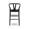 Frida Counter Stool - Black with Black Seat