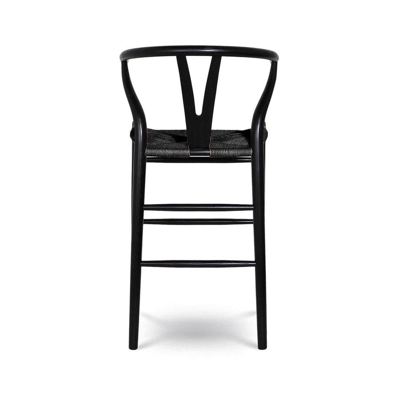 Frida Counter Stool - Black with Black Seat