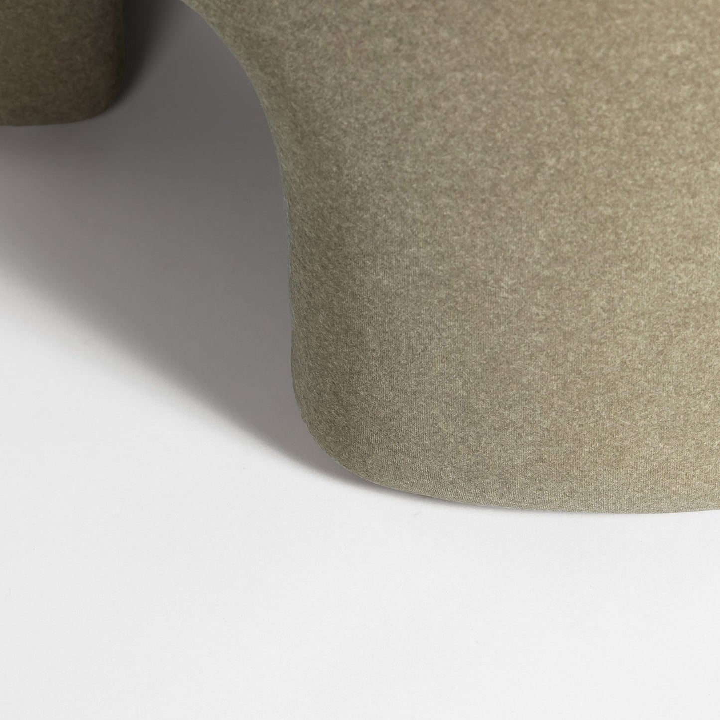 Ginger Ottoman - Velvet Sandstorm