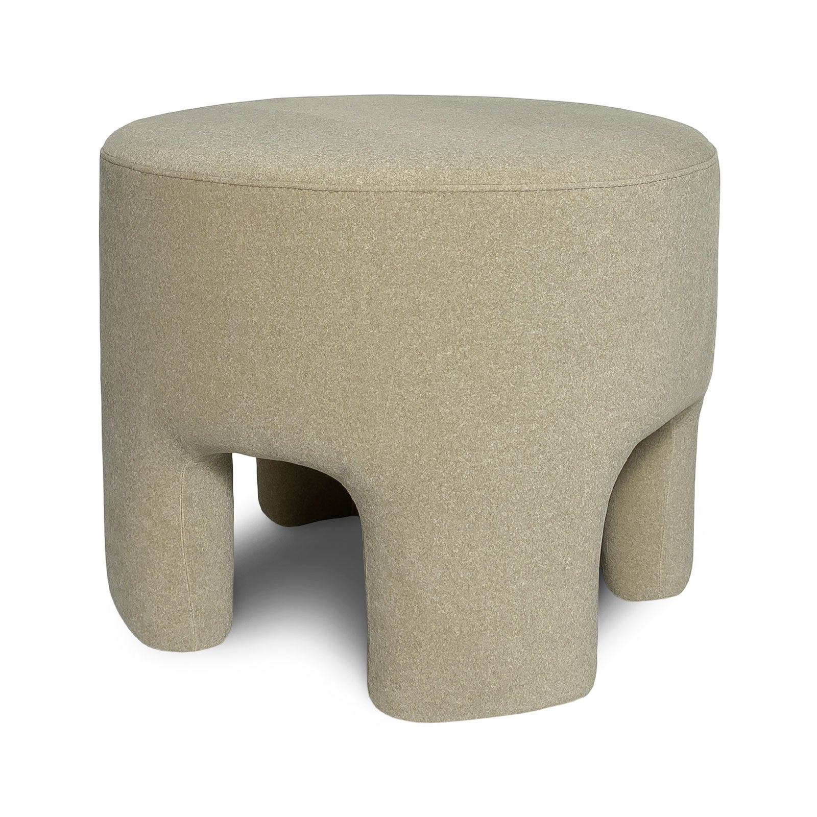Ginger Ottoman - Velvet Sandstorm
