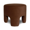 Ginger Ottoman - Velvet Chestnut