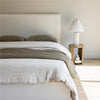 Julia Queen Storage Bed - Cream